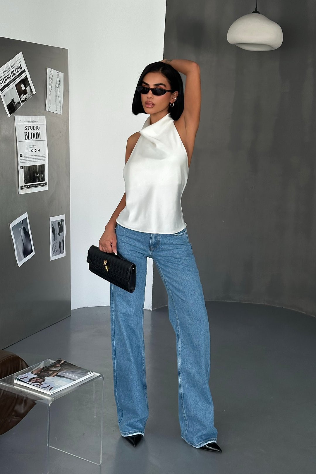 Classic Blue Mid Rise Jeans