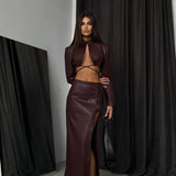 Freekik Faux Leather Set