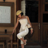 Lace Up Corset Top