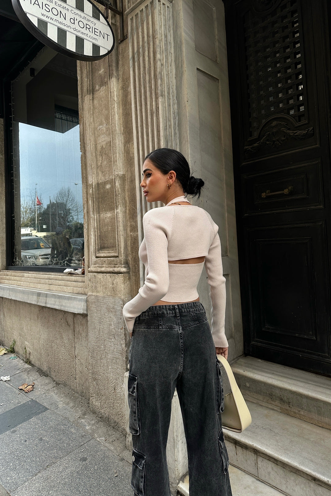 Hook Closure Cardigan