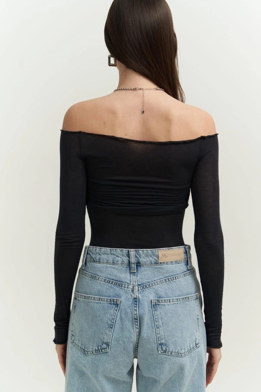 Bralette Style See-Through Top