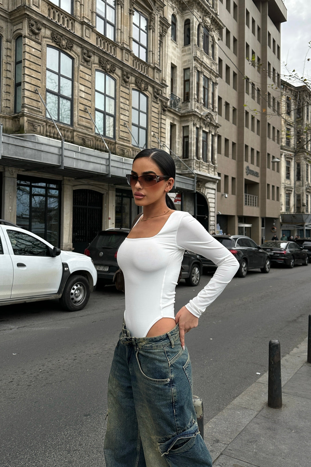 Square Neck Bodysuit