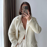Wool Blend Short Coat