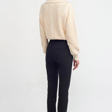 Slim Straight Pants