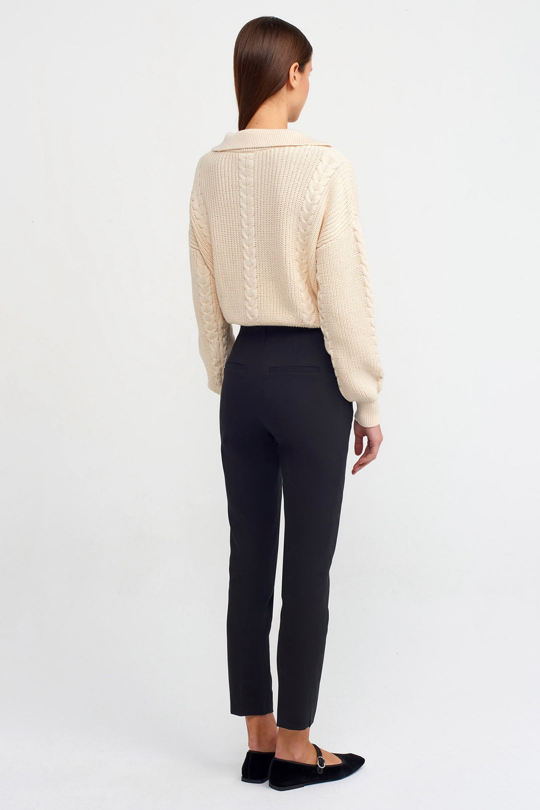 Slim Straight Pants
