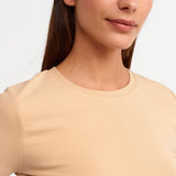 Cotton Cropped T-Shirt
