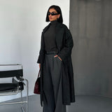 Herringbone Oversize Coat