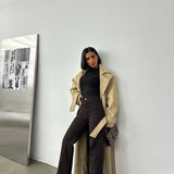 Classic Straight Brown Jeans
