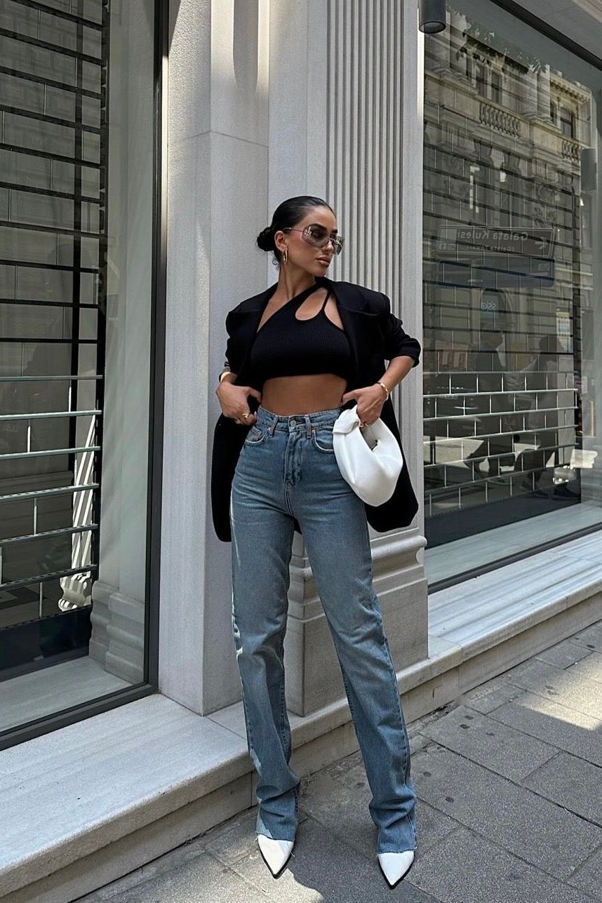 Timeless Palazzo Jeans