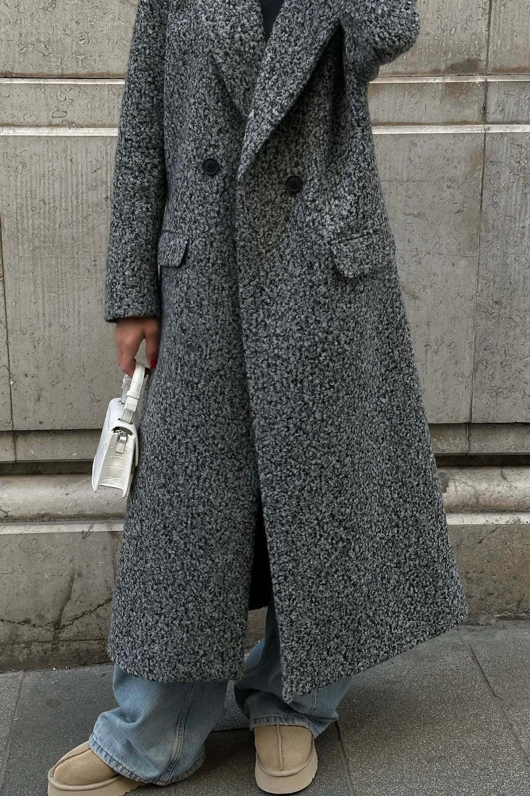 Straight Fit Long Coat