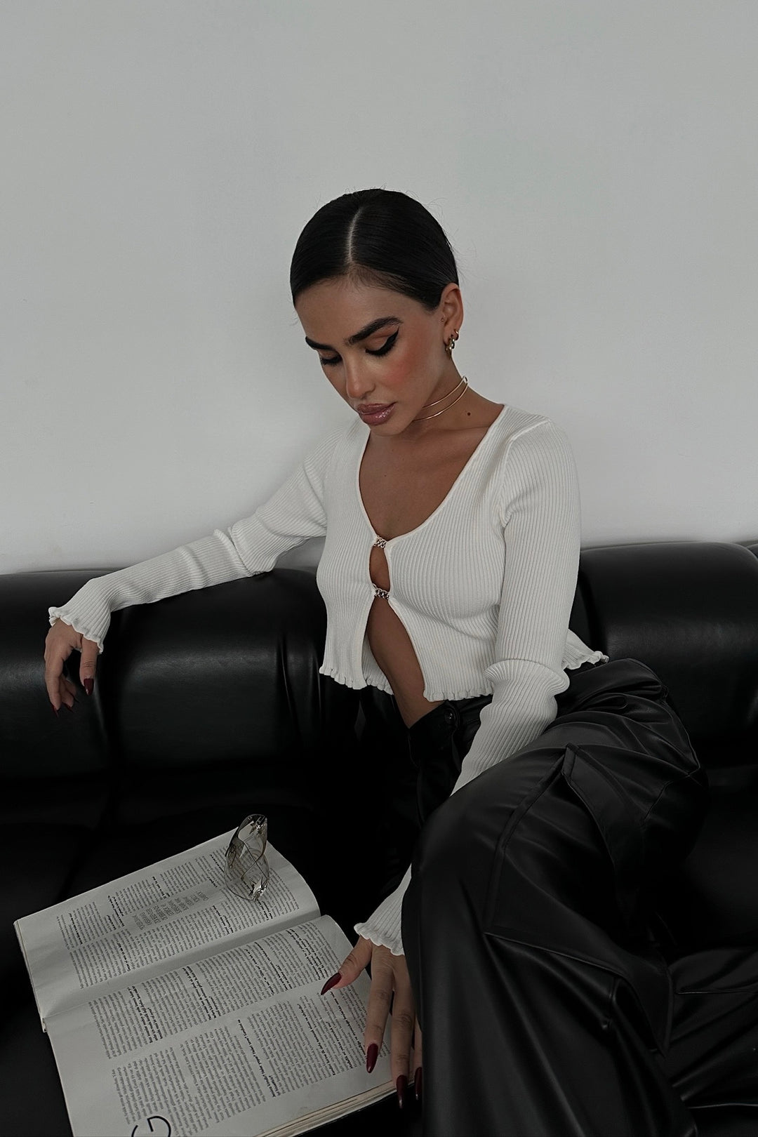 Chain Connect Mini Cardigan
