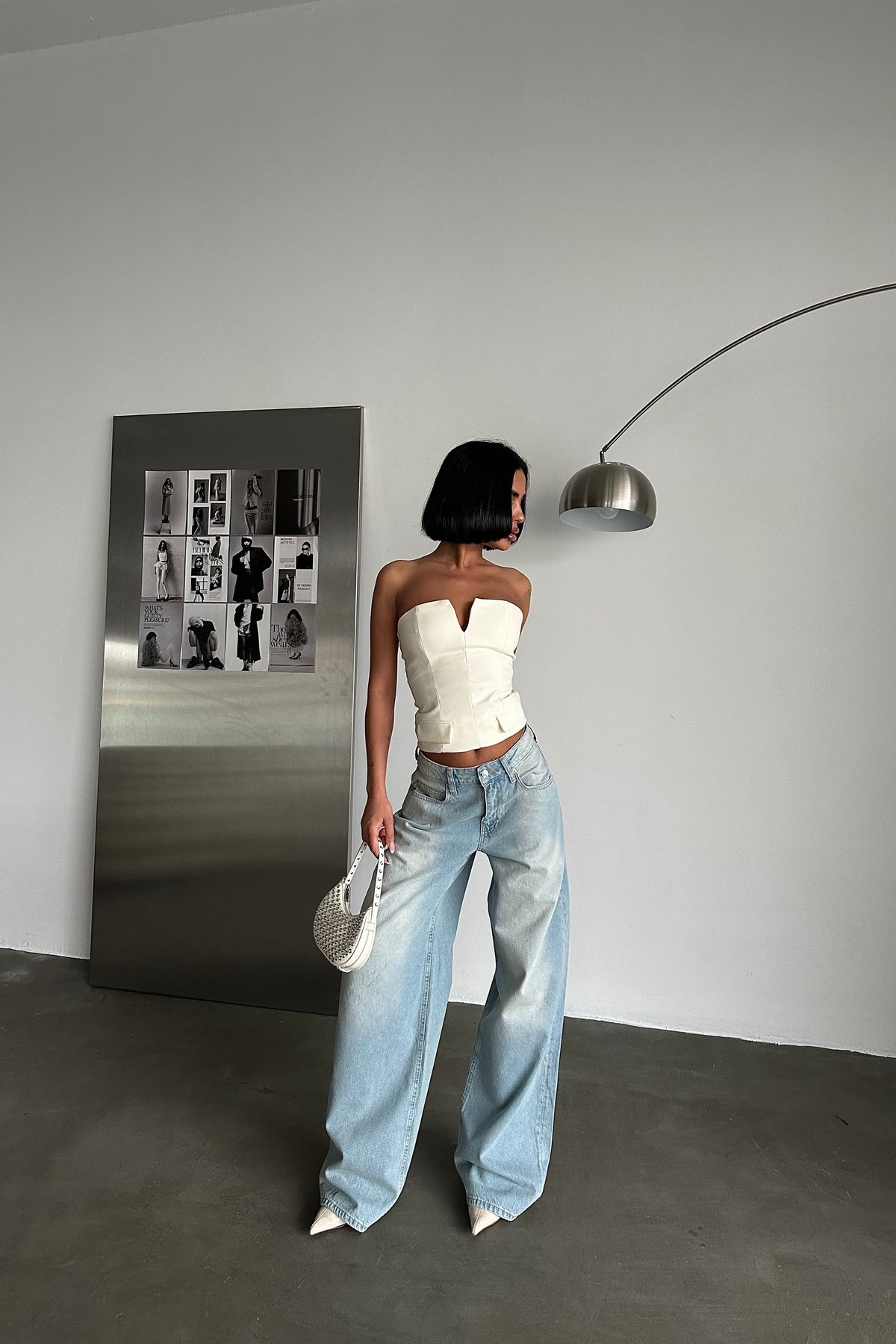 Wide Leg Baggy Jeans