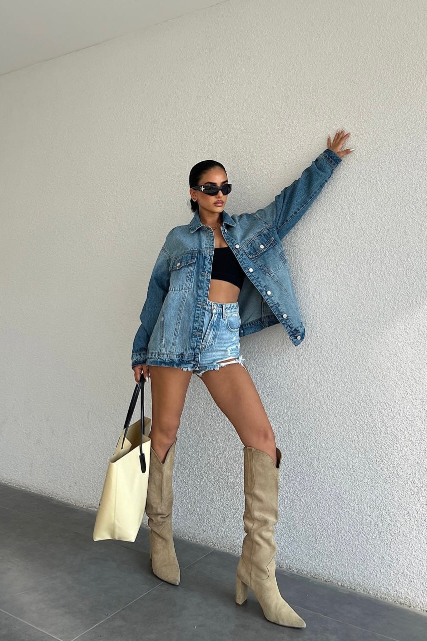 Baggy Jean Jacket