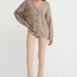 Cozy Button-Up Knit Cardigan