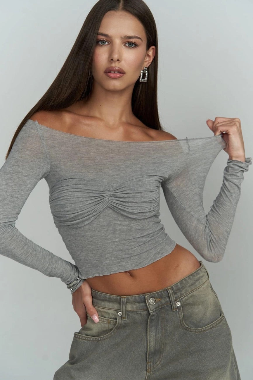 Bralette Style See-Through Top
