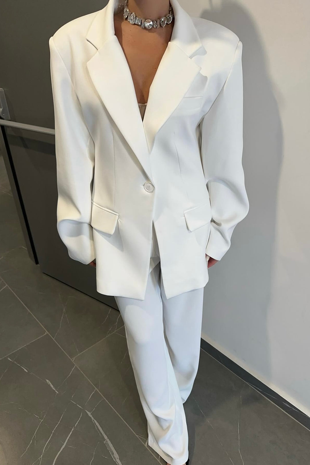 Single Button Blazer