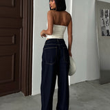Wide Leg Baggy Jeans