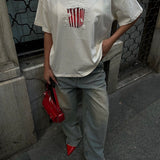 Tint Brown Wash Baggy Jeans