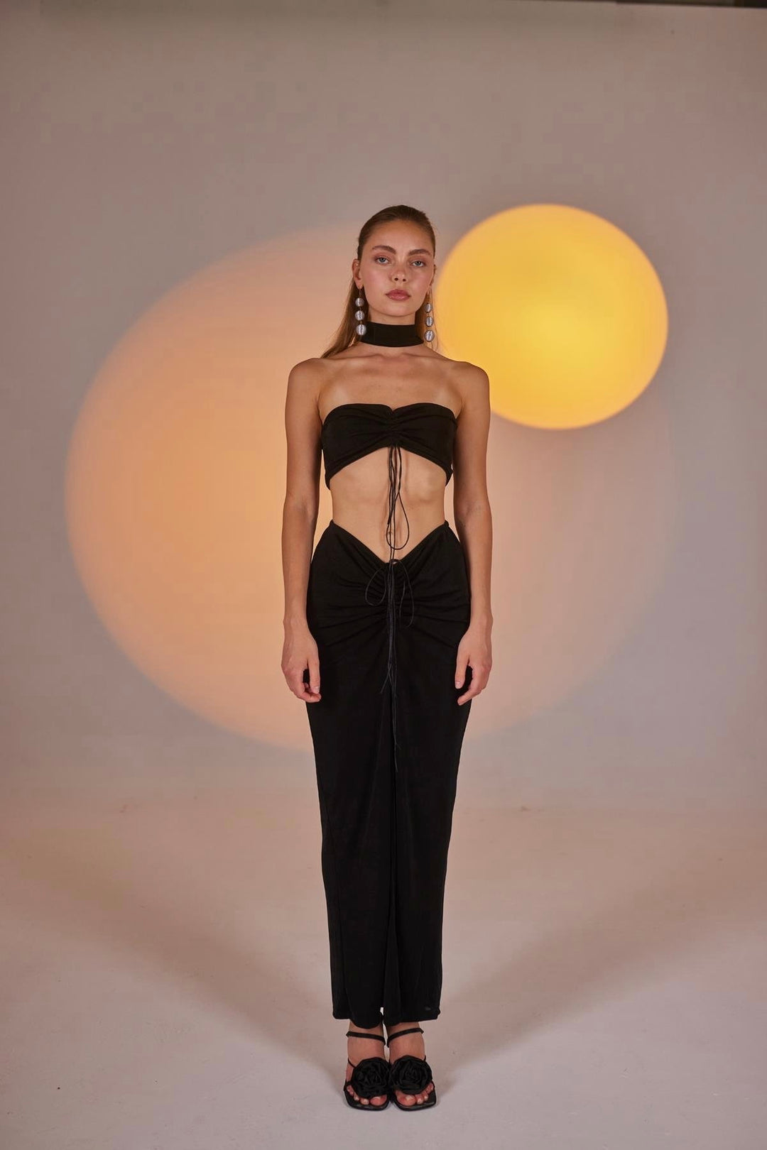 String Tie Front Set