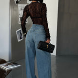 Wide Leg Baggy Jeans