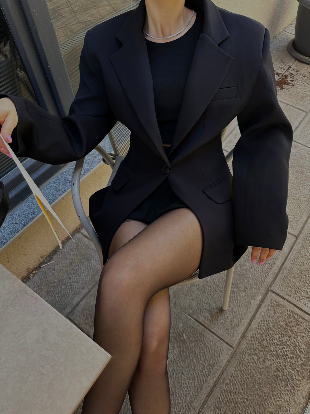 Single Button Blazer