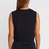 Hidden Placket Vest