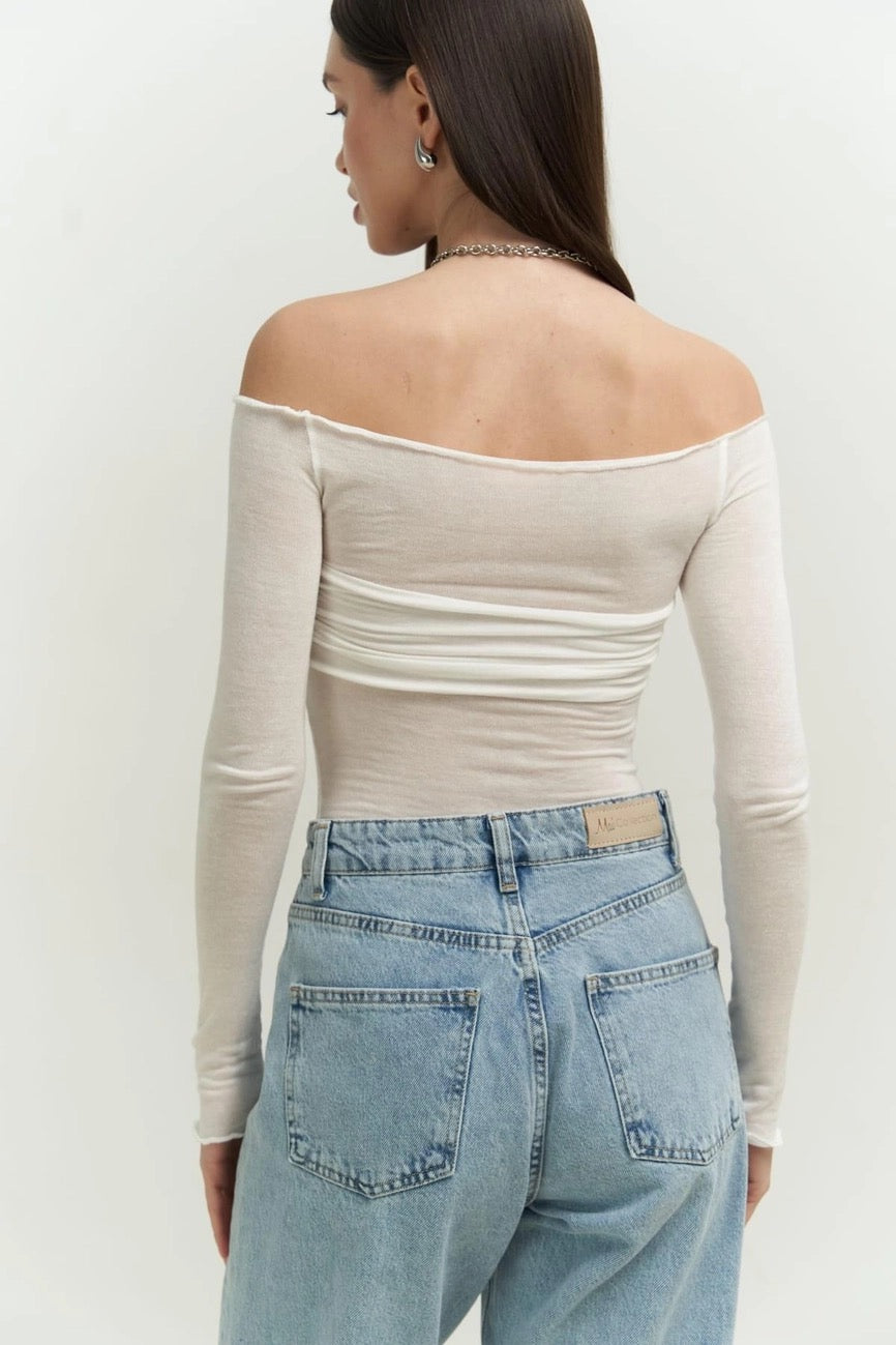 Bralette Style See-Through Top