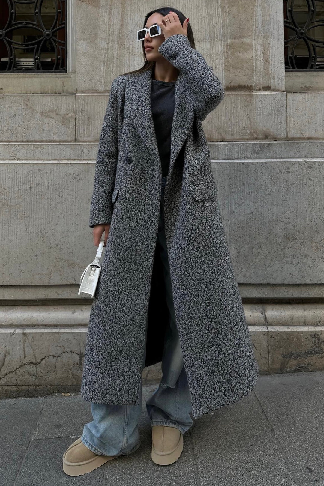 Straight Fit Long Coat