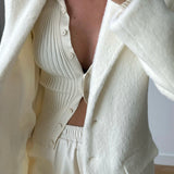 Wool Blend Short Coat