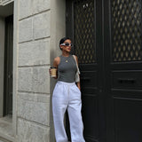 Ribbed Tank Top In Colors