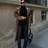 Flared Mid Rise Front Stitch Jeans