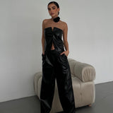 Elegance Faux Leather Set