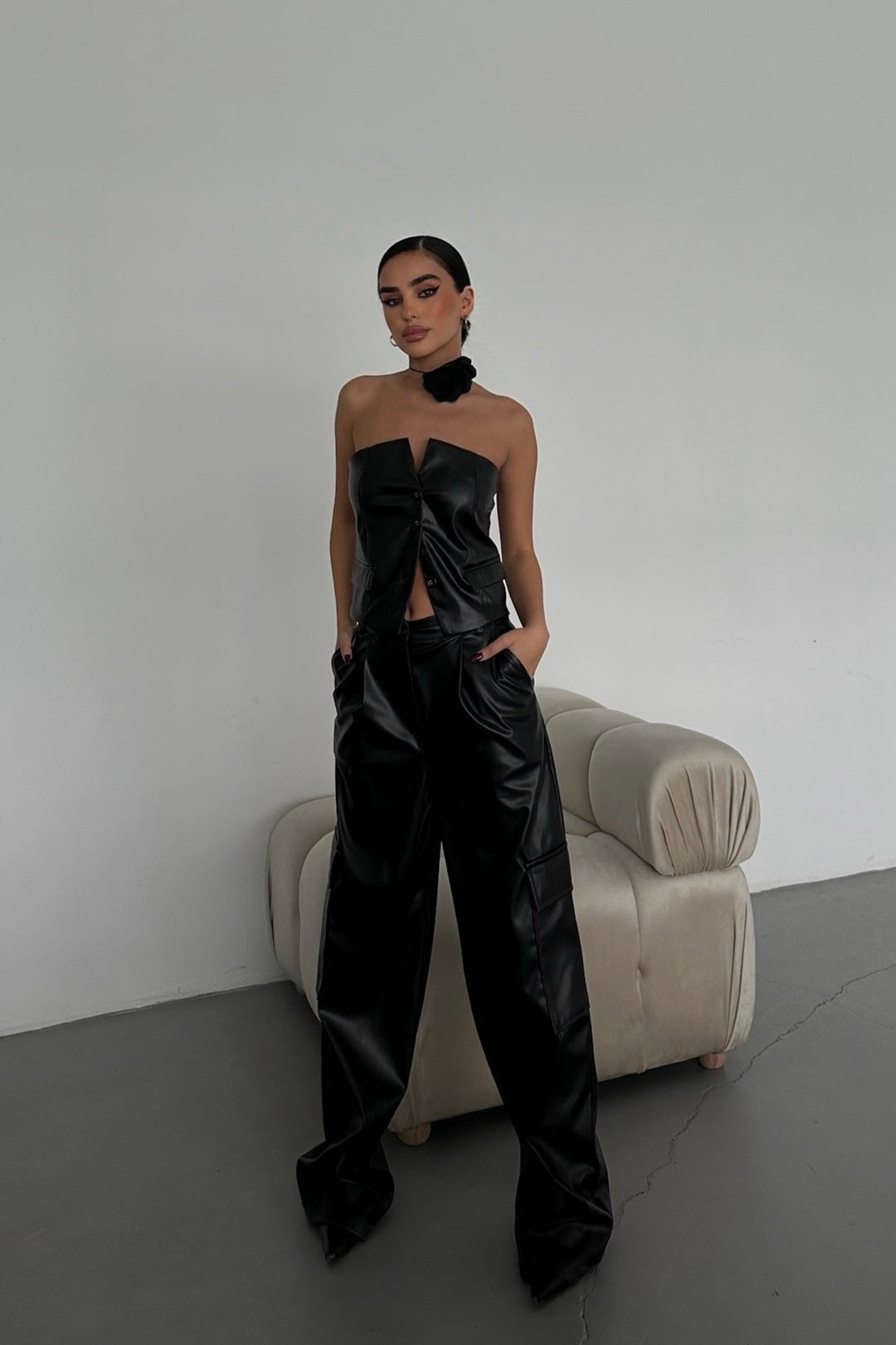 Elegance Faux Leather Set