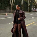 Premium Longline Belted Coat