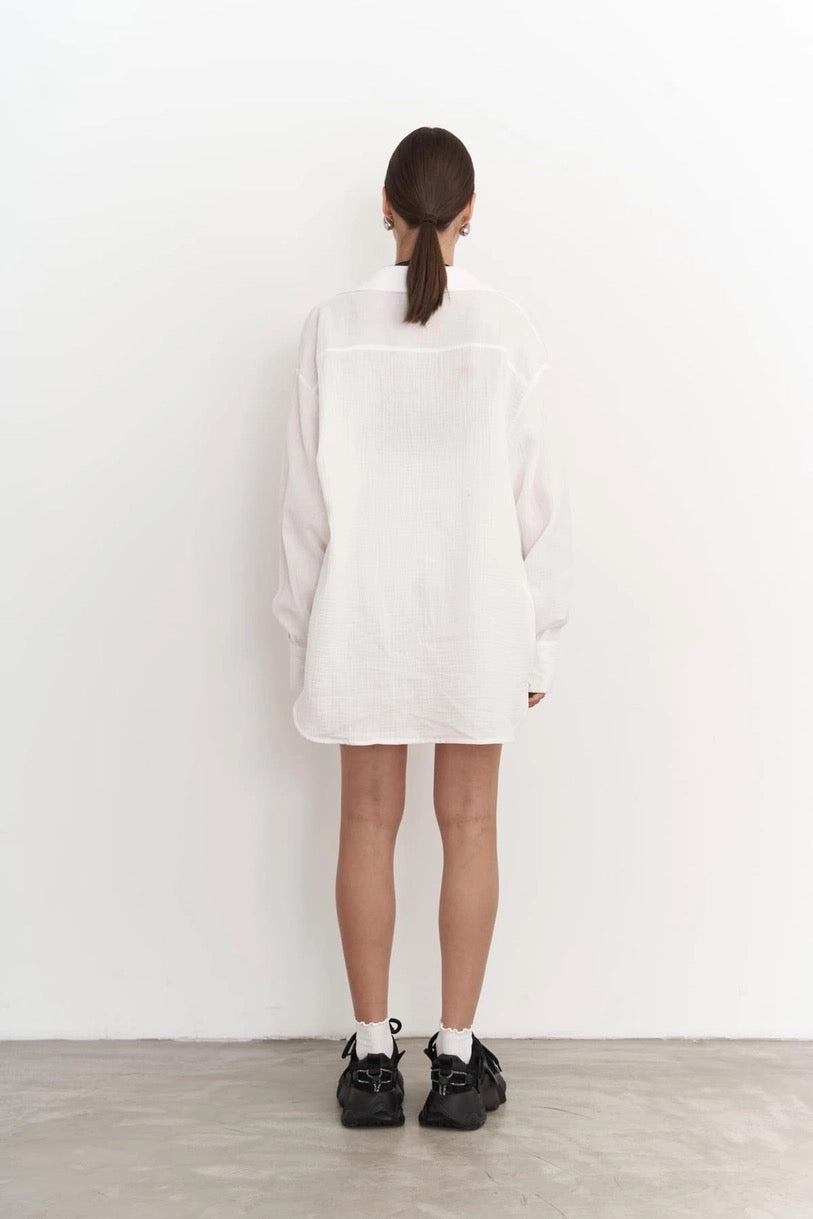 Muslin Shirt Set