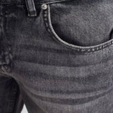 Laser Wash Flare Jeans