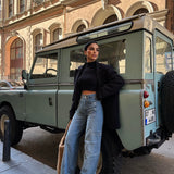 Tight Fit Cargo Jeans