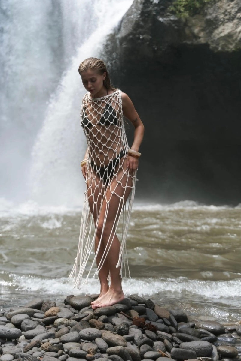 Reda Macrame Dress