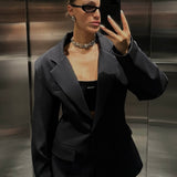 Single Button Blazer