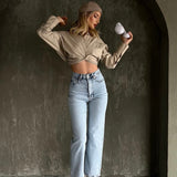 Classic Light Wash Jeans