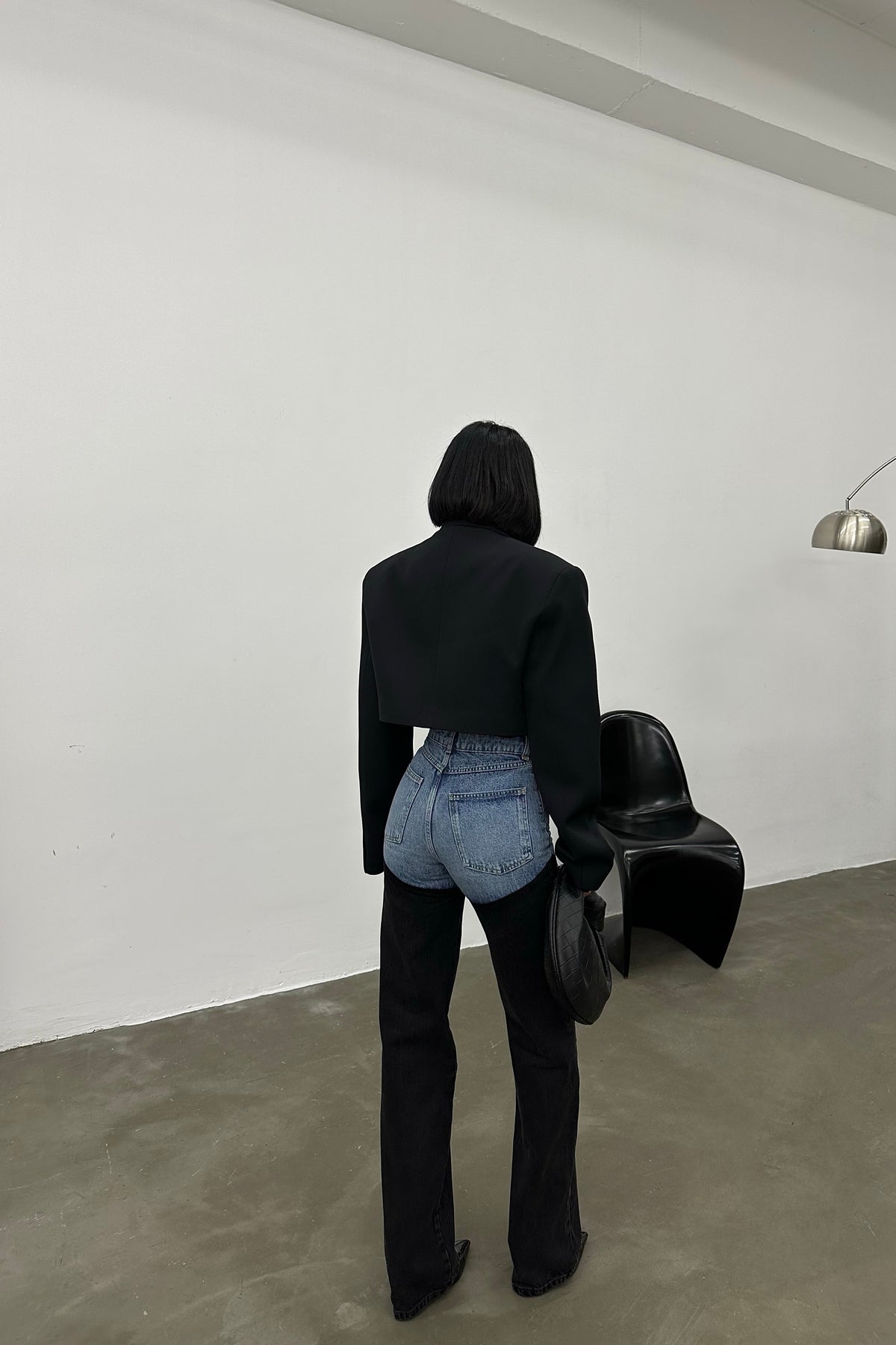 Bicolor Chap Jeans