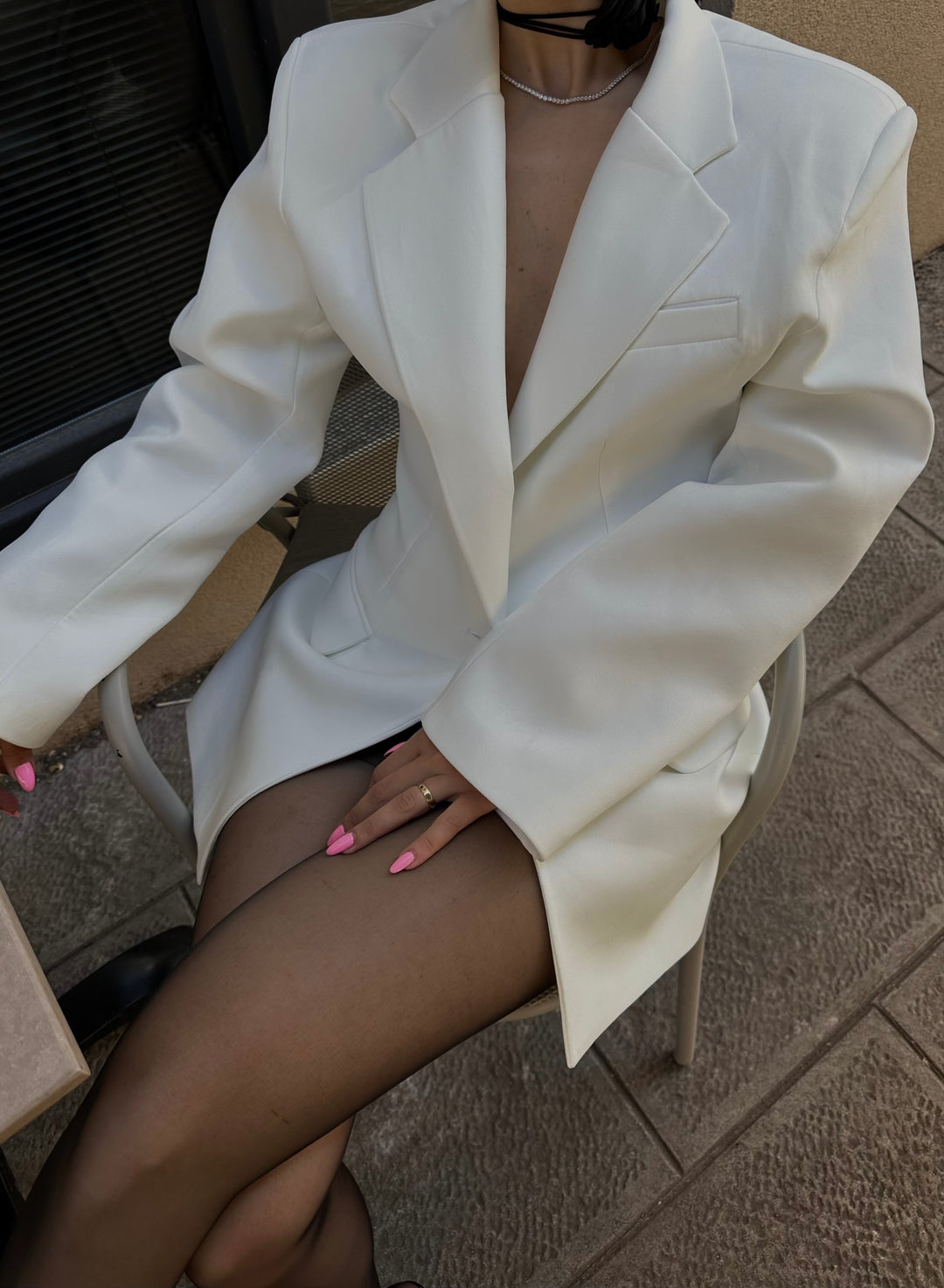 Single Button Blazer