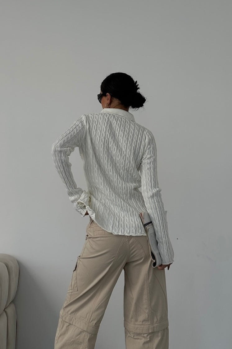 Cable Knit Cardigan