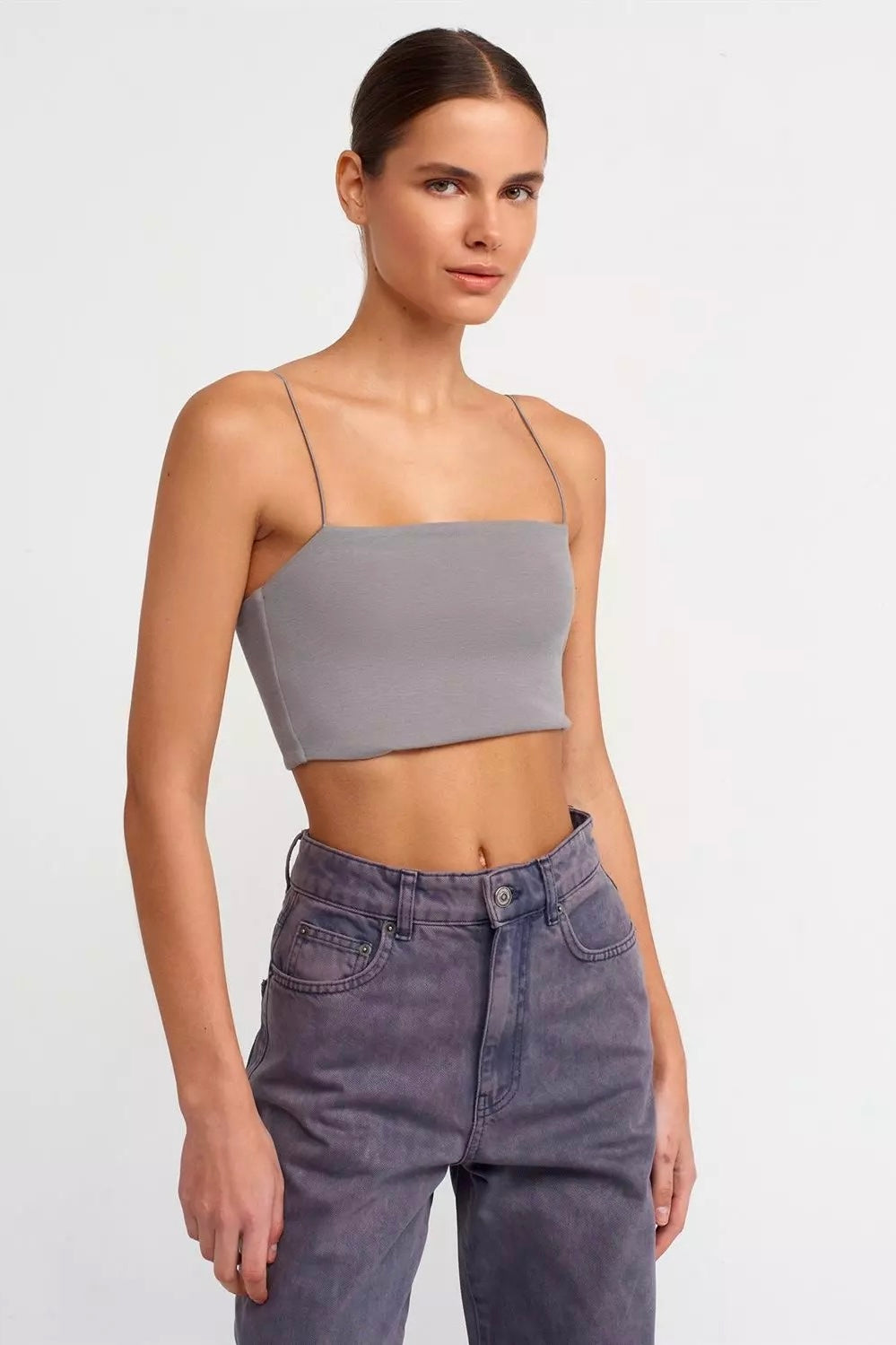 Basic Cotton Bra Cami
