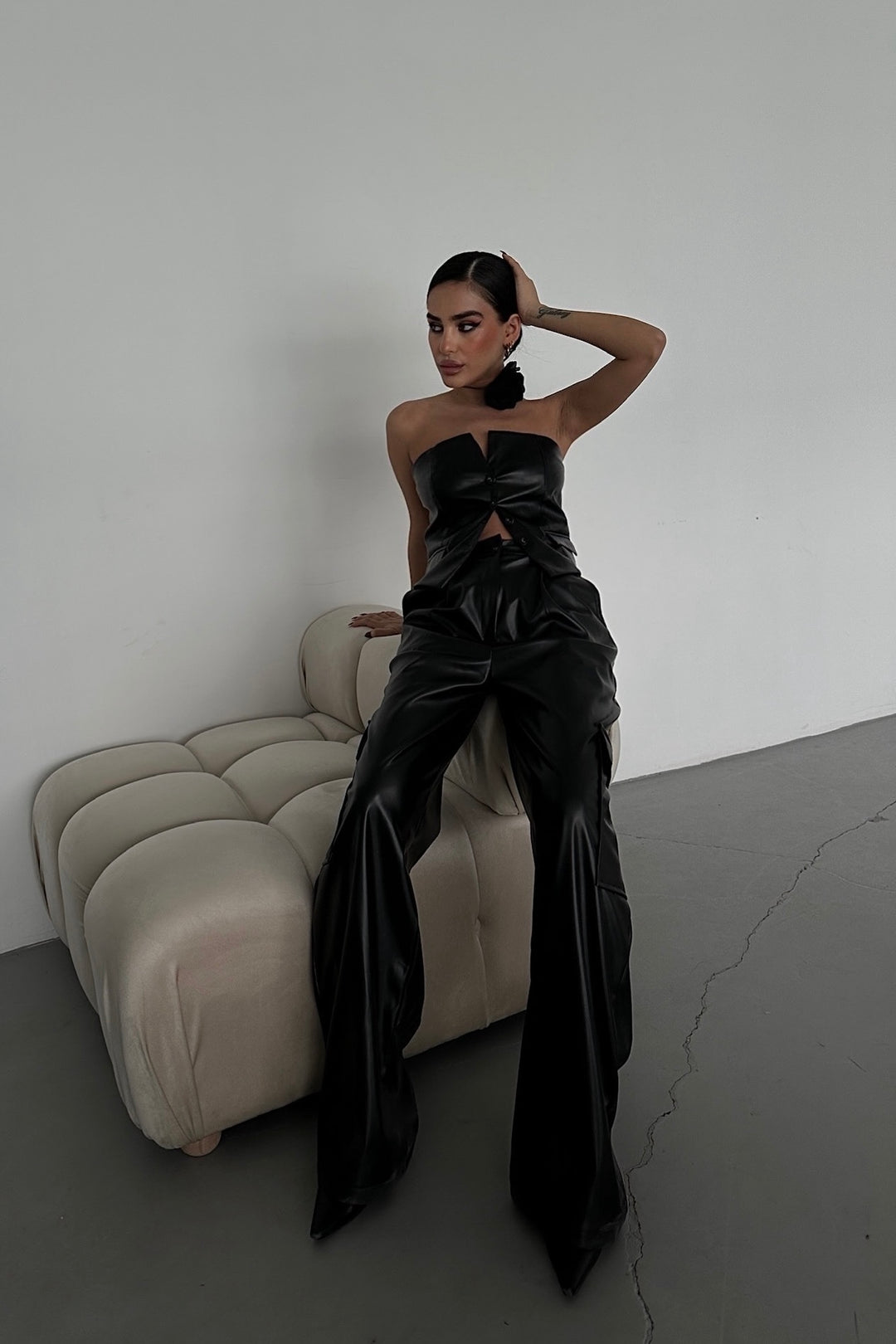 Elegance Faux Leather Set