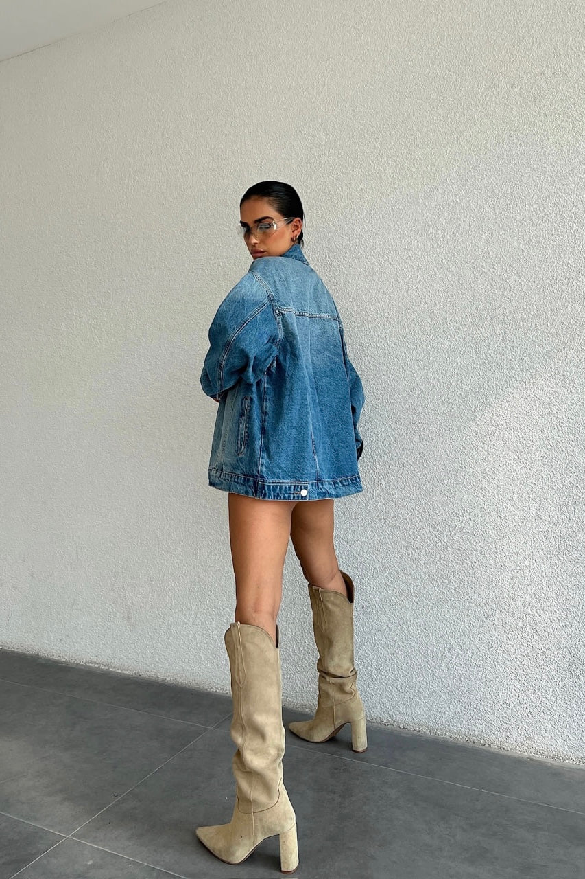 Baggy Jean Jacket