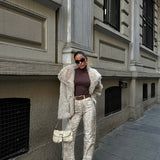 Serpentine Snakeskin Pant