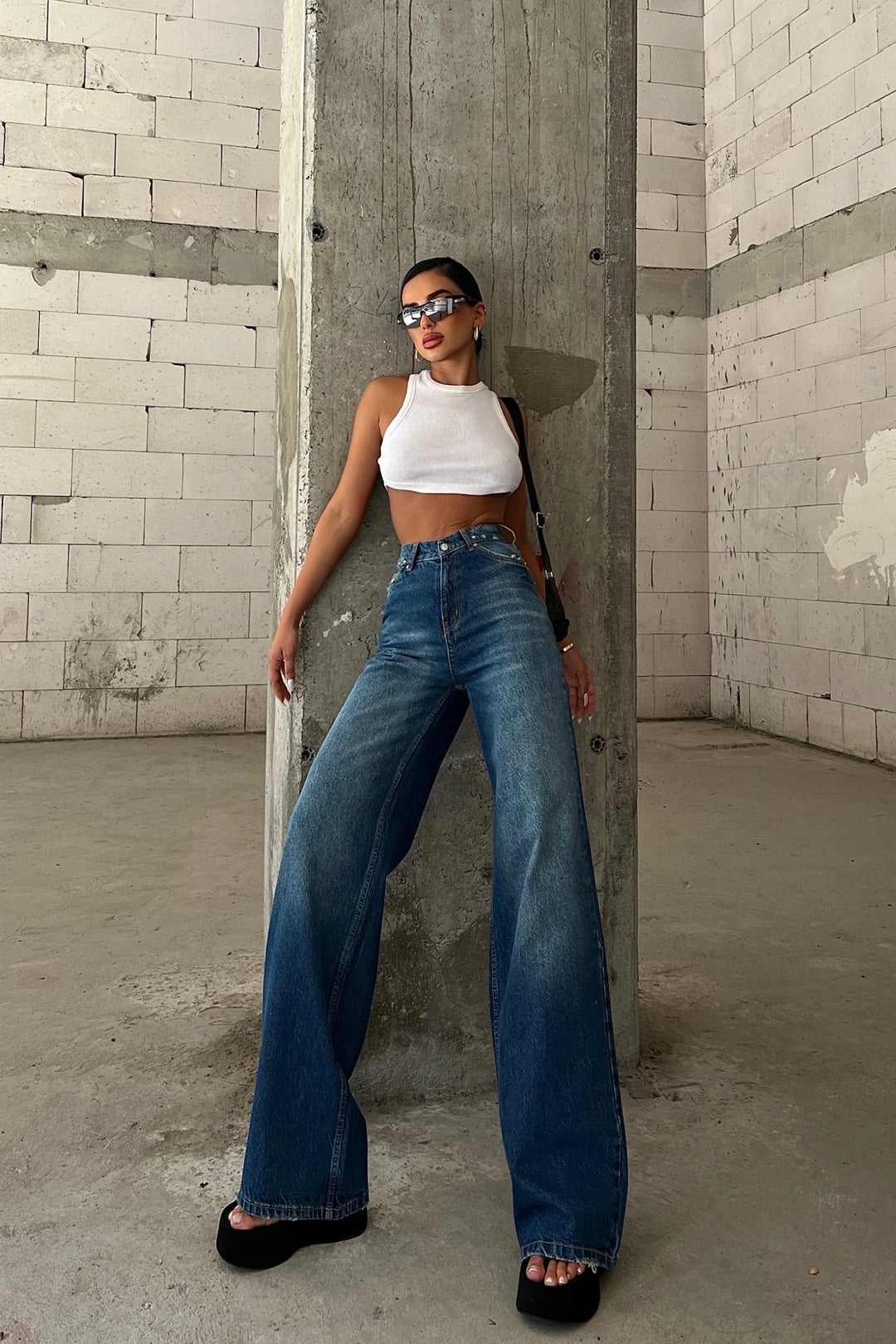 Kendra Palazzo Jeans