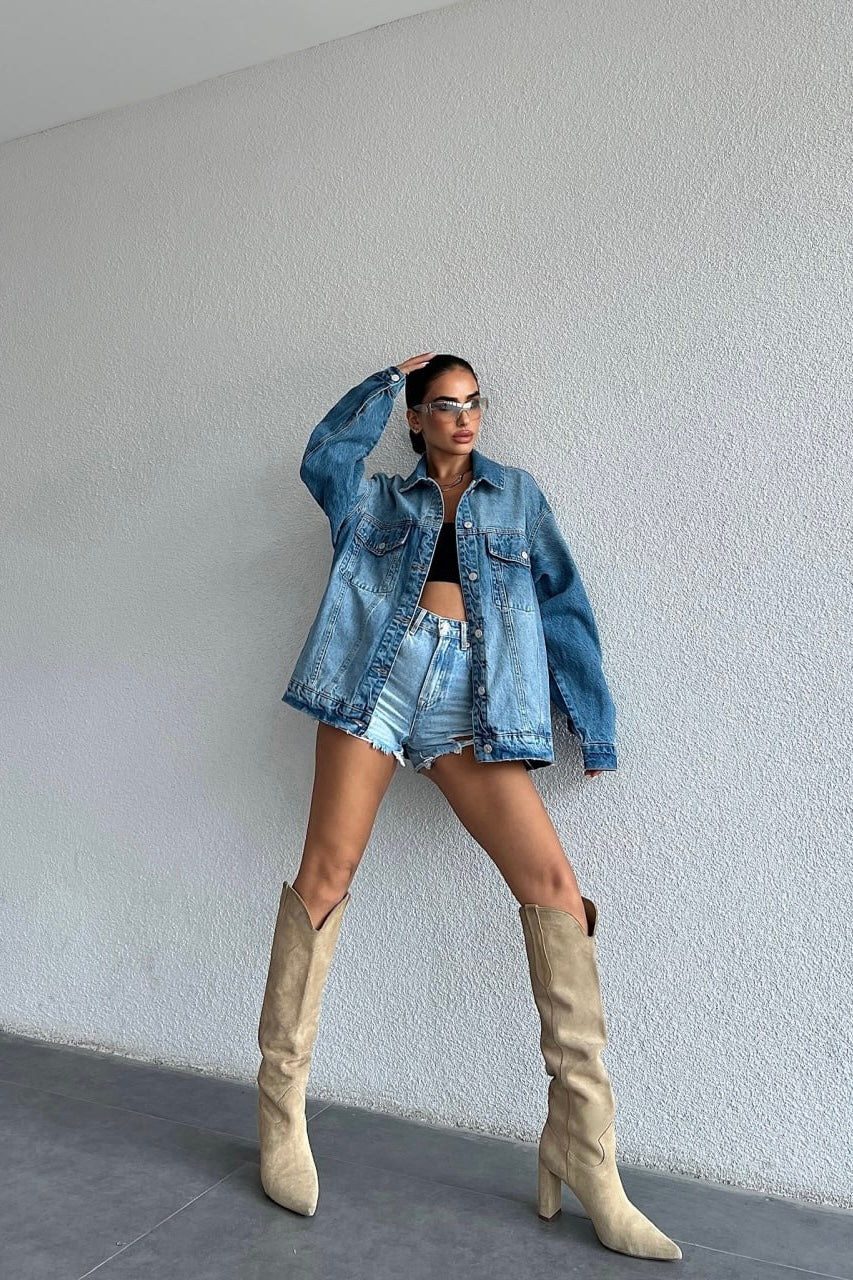 Baggy Jean Jacket