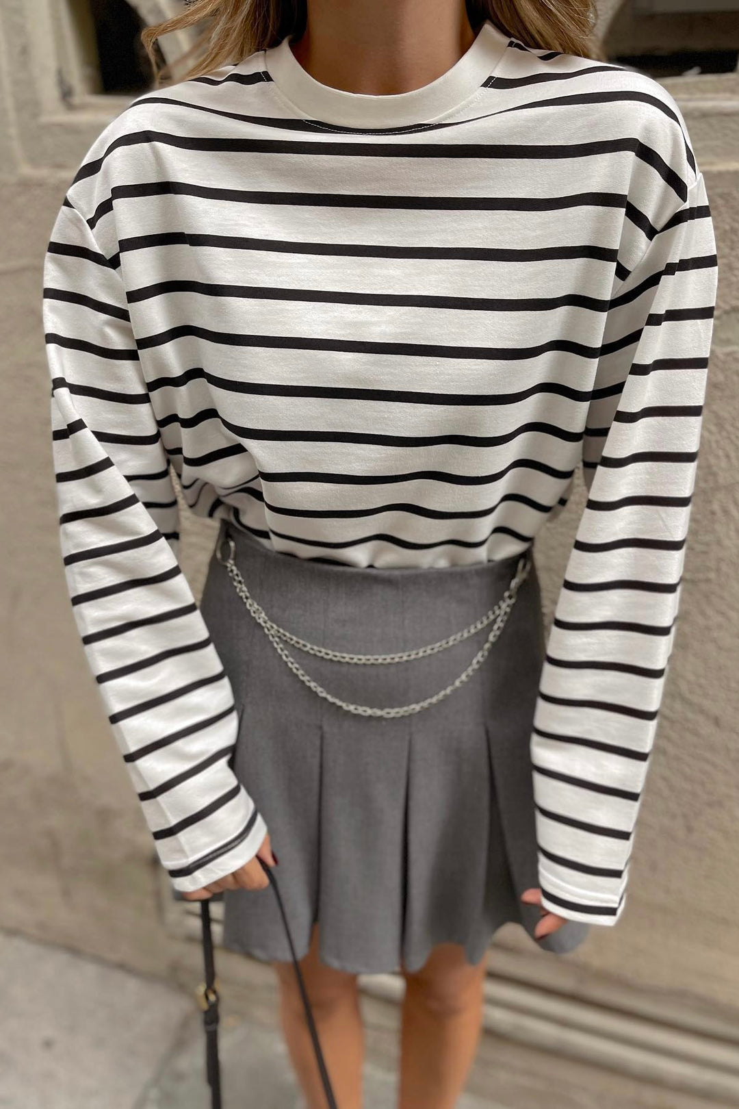 Chain Attach Mini Skirt